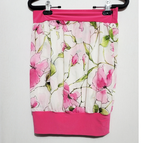 3D Flower Tube Top